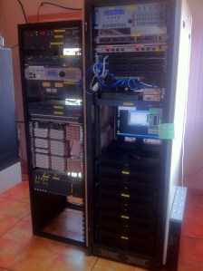 Back up transmitter at NPAPhoto Shane Gibson