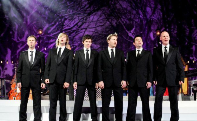 George Donaldson is the rugged bald one on the right