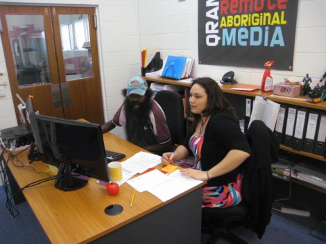 Sticks gets the close up with QRAM's Lacey