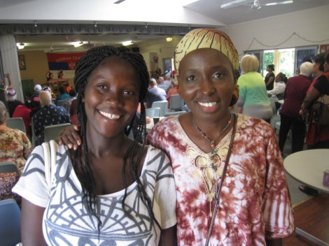 Marcia and Taria from Urganda