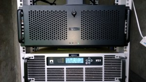 Black Star Computer and Nautel FM  Transmitter