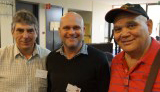 Gerry Pyne (QRAM), Justin Jarvis (NBN Co), Jim Remedio (QRAM)