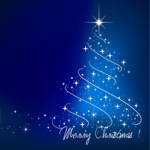 Blue-Christmas-Tree-Vector-Illustration