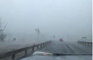 Marcia Causes local roads to flood.