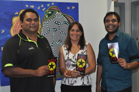 Councilor Mark Wilson, CEO Janelle Menzies, Gilmore Johnston