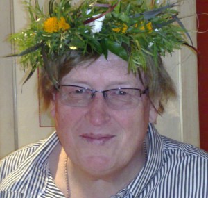 Gail Bennett at a Christmas Luncheon 2008