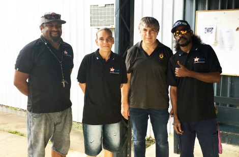 Sai,Rebecca, Gerry, Russel-Kowanyama airport